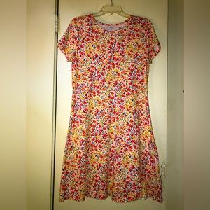 “Isaac Mizrahi Live” summer dress bright colors size XS knee length.
